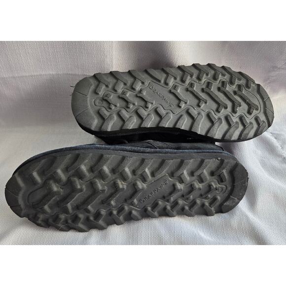 Bearpaw Skye Chukka Woman's Size 11 Black Ankle Lace Up Soft Booties - Picture 6 of 8